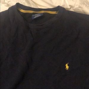 Polo long sleeve sleepwear top